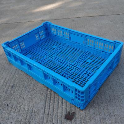 China Rectangle Hygienic Foldable Plastic Basket Mothproof for sale