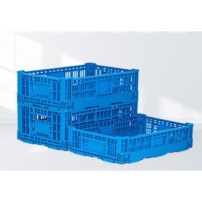 China Sustainable Plastic Folding Crate / Plastic Collapsible Box For Sundries Te koop