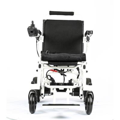Chine KSM-602 510K Motorised lightweight foldable remote control electric wheelchair disabled elder wheelchairs with stable shock à vendre