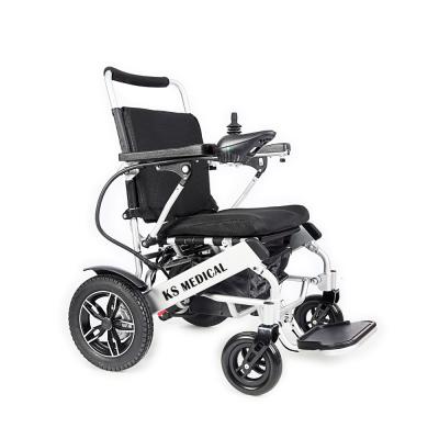 China KSM-601 Portable wheelchair latest design the cheapest lightweight wheelchair folding electric wheelchair for elderly for sale