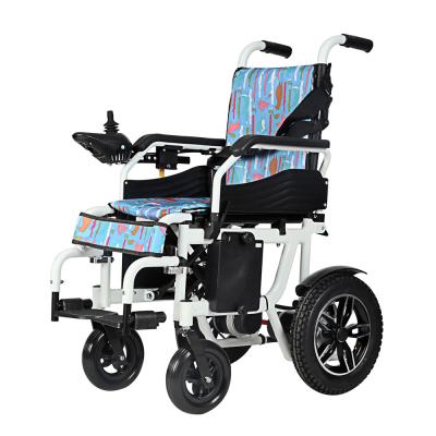 China KSM-503C Top Quality  Cerebral Palsy Aluminum Wheelchair for Kids Electric Portable Folding Children Power Wheelchair Price for sale