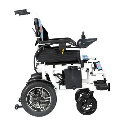 Китай KSM-503C China Wholesale Folding Chairs Foldable Aluminum Electric Child Wheelchair with Side Support for Children продается
