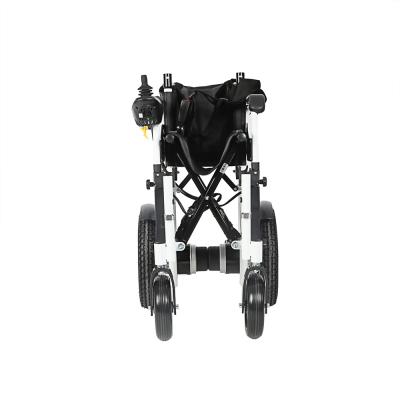China KSM-503C Wholesale Cerebral Palsy Fold Automatic Electric Children Wheelchair Joystick Controller Wheel Chair for Child for sale