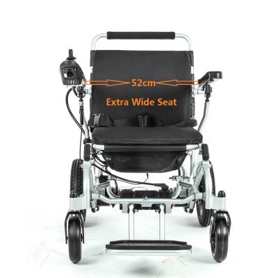 China KSM-601P Recliner Electric Wheelchair Foldable Wheel Chair Remote Control Motorized Wheelchairs With Seat Width 52cm for sale