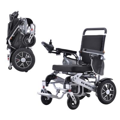 China Lightweight Powered Electric Foldable Wheelchair KSM-606 For Adults en venta