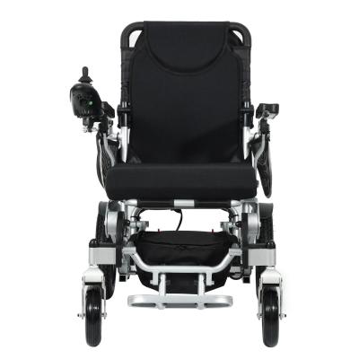 中国 Motorized Power Electric Foldable Wheelchair KSM-606 Portable Lightweight 販売のため