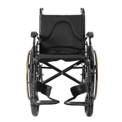 中国 KSM-201Plus Manual Folding Wheelchair Portable With Parking Function 販売のため