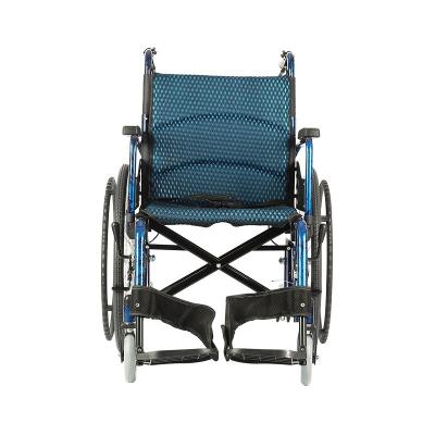 Chine Sport Manual Folding Wheelchair Lightweight Collapsible Portable à vendre