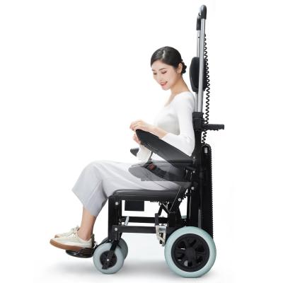 China Folding Stair Climbing Wheelchair Lightweight Electric Aluminum Alloy en venta