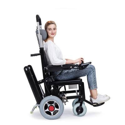 China KSM- 302Plus Rehabilitation Therapy Electric Stair Climbing Wheelchair Cheaper Price Wheel Chair Hand Trolley for sale