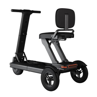 China KS MED Lightweight Luggage Folding Design 3 wheel Electric Portable Power Electric Mobility Scooter for sale