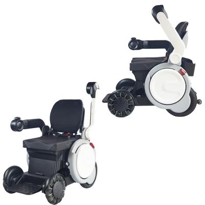 China KSM-910 Promotion Sand Handicapped Wheelchair Off Road 4 Wheel Mobility  Electric All Terrain Scooter with trailer On Beach for sale