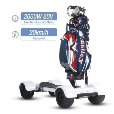 中国 KSM-930 Golfboard Folding Design Disc Brake Electric Golf Cart Scooter 2021 Skateboard 4 Wheel Electric Golf Skateboard 販売のため