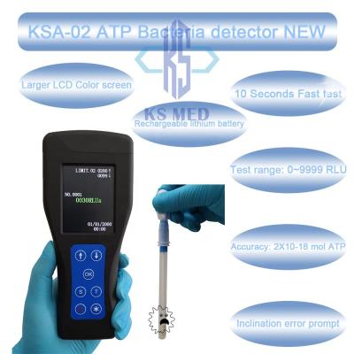 中国 Handheld Portable ATP Swab Test Kit Hygiene Fluorescence Test Meter 販売のため