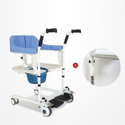 China Portable Patient Lift Wheelchair Manual Patient Transfer Hospital Equipment Te koop