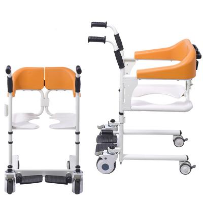 China Manual Patient Lift Wheelchair Disabled Gait Belt Transfer Lift Chair Te koop