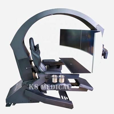 China KSM-GC3 Economic RGB Good Design Gaming Chair Furniture Luminescent RGB Office Led Good Design Gaming Chair for sale