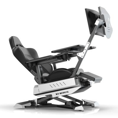China Fully Recline Computer Gaming Chair Cockpit Desk And Chairs Zero Gravity zu verkaufen