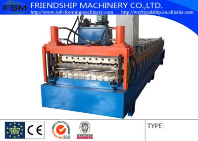 China Corrugated Sheet Double Layer Roll Forming Machine For Roof Panel for sale