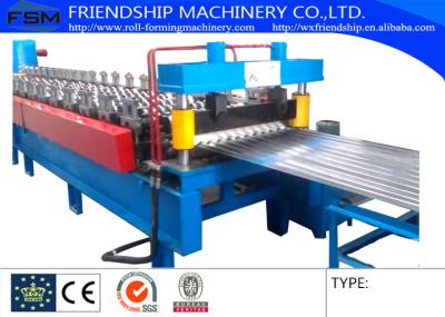 China 19mm Height 762 mm Width Corrugated Sheet Roll Forming Machine 1250mm Coil for sale