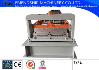 China PLC Control 0.6-1.0MM Thickness Color Steel Roof Panel Roll Forming Machine Used 1000MM Coil for sale