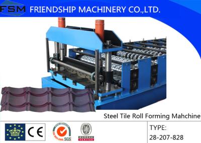 China Roof Tile Roll Forming Machine With Light Weight for Modern Architecture Roofing for sale