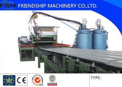 China Simple Automatic 25-100mm Sandwich Panel Making Machine for sale