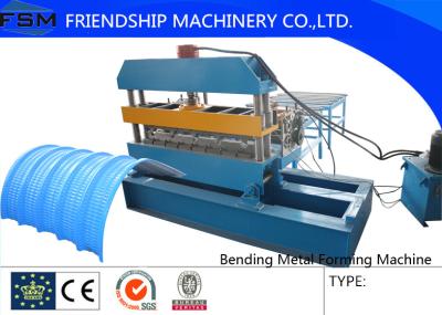 Chine Machine à cintrer hydraulique de toit en acier de couleur utilisée pour le toit en métal courbant formant des machines à vendre
