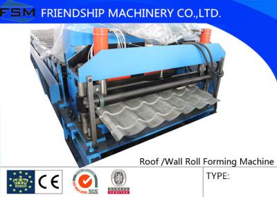 China Color And Galvanized Steel G550 Roof Roll Forming Machinery 12m/min - 15m/min for sale