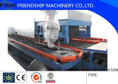 China 12000*12000mm PU Sandwich Panel Production Line With PLC Control System for sale