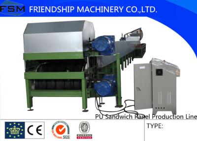China New Type PU Sandwich Panel Production Line With Automatically Cutting System for sale