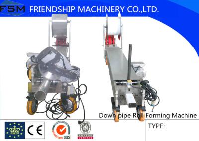 China Round / Square Downspout For Rainwater , Downpipe Roll Forming Machine,Portable for sale