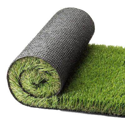 China Esteira artificial exterior do tapete da grama, gramado falsificado natural do tapete da grama do jardim à venda