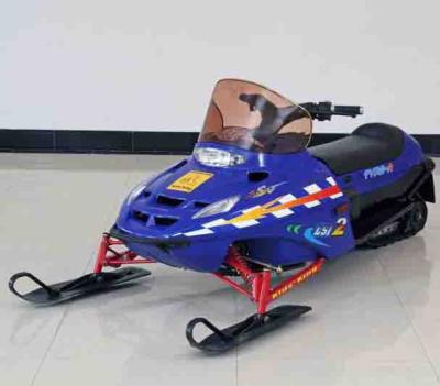 China Yamaha 250 centímetros cúbicos de carro de neve azul de Snowmotorcycle Snowmotorbike para homens à venda