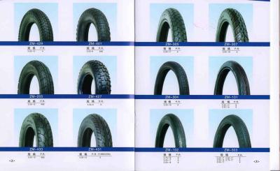 China Motorcycle Motorbike 4.00-8 4.00-12 Tires for sale