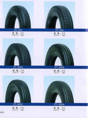 China Motorcycle Motorbike 5.00-10 4.50-12 Tires for sale