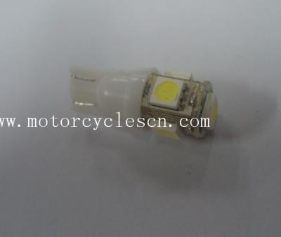 China Blanco del amarillo del rojo azul de la bici del bulbo del motocrós LED T10-5-5050 de la motocicleta en venta