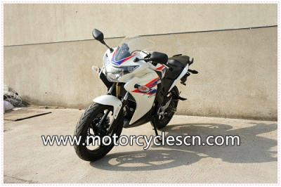 China Blue And White Honda Sports Car CBR200 Drag Racing Motorcycles With Air Cooling for sale