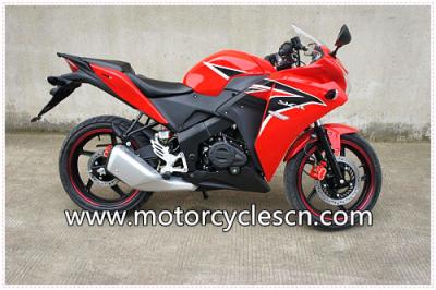 China Two Wheel Drag Racing Motorcycles Honda CBR250 With 4 Stroke Water-cooled Red for sale