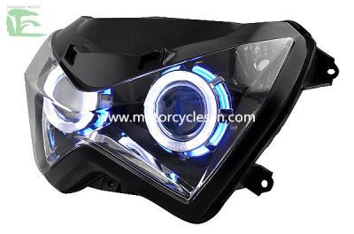 China Kawasaki Z250 Motorcycle  Parts HID Blue light Headlight Lens Headlamps for sale
