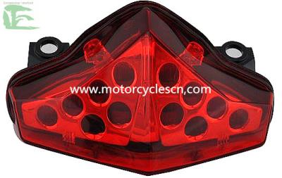 China LED Tail Lamp Color Motorcycle Parts Red ABS Parking Lights KAWASAKI ER-6N for sale