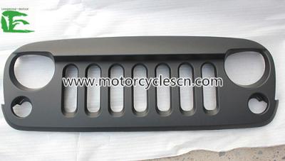 China Jeep Wrangle Rubicon Grille 2007-2014 Jeep ABS Plastic Black Front Angry Bird Grille à venda