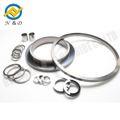 China Nickel Cobalt Tungsten Carbide Seal Rings Mechanical Water Seal ISO API for sale