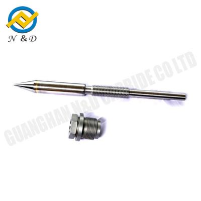 China Tungsten Carbide Wear Parts Choke Stem And Seat Carbide Valve Seats for sale