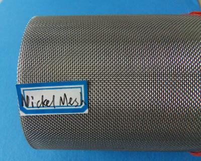 China Nickel Wire Purity - 99.8% Nickel Wire Mesh, 200mesh/inch, 1m*100/roll for sale