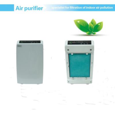 China White 8 Hours 25m2 Pm2.5 UV Ionizer Air Purifier for sale