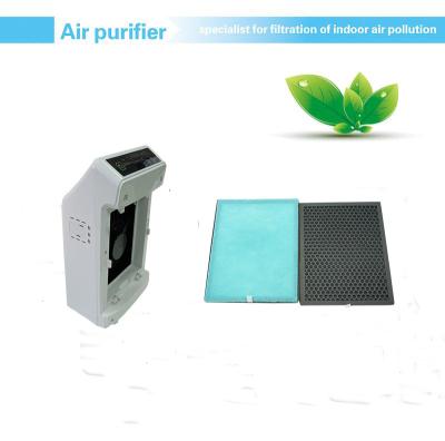 China purificador do ar do filtro do carbono de 25m2 30S 210m3/H Hepa à venda