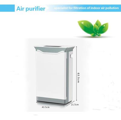 China ABS 254nm 100w UV Ionizer Air Purifier for Home for sale