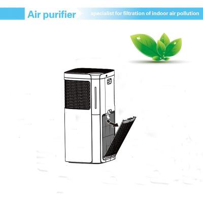 China 18kg 100w 900m3/H 99.97% UV Ionizer Air Purifier for sale