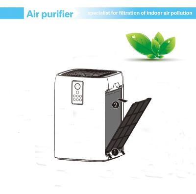 China 60w Activated Charcoal Air Purifier for sale